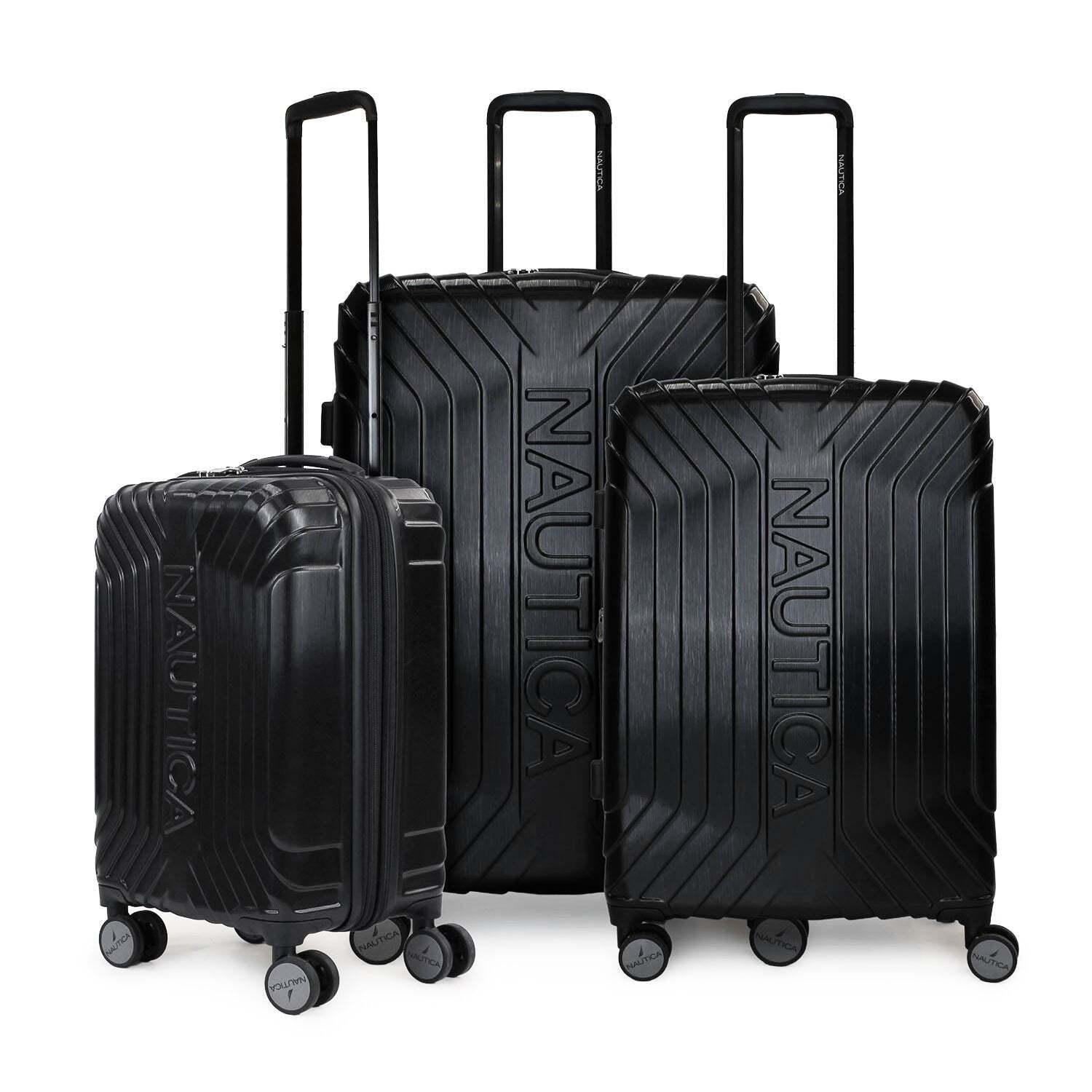 Set 3 maletas S+M+L San Blas negro