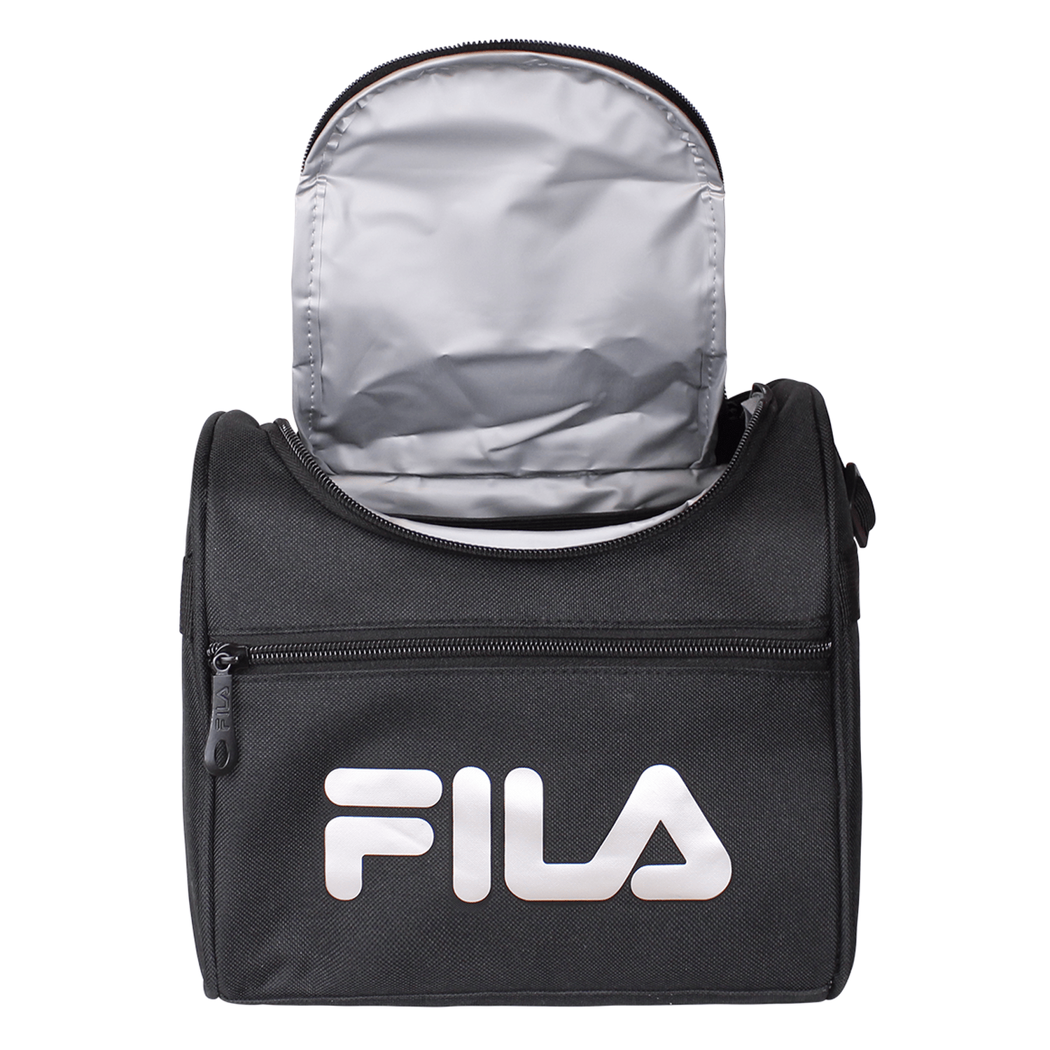 Pack bolso Verona 71lts + lonchera Bonet silver negro