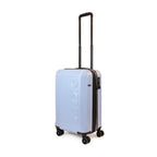 Pack Maleta Cabina 10kg DKNY Beveled celeste + Almohada de Viaje Varsity negra