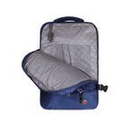 Mochila viaje Viral con usb azul