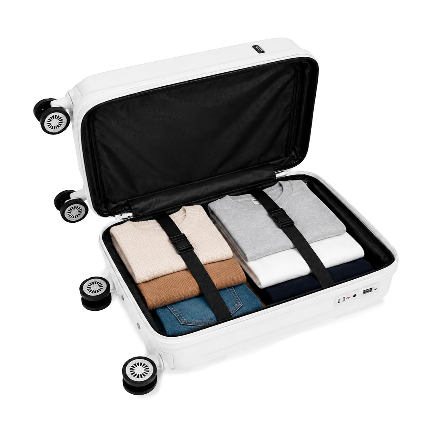 Maleta mediana Your Call blanco