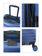 Pack 2 maletas M+L Milan azul