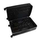 Pack 2 Maletas DKNY Beveled S+L negra + Almohada de Viaje Memory Foam