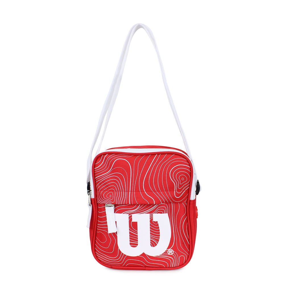 Pack Mochila Defy + Bandolera Harlem Roja rojo