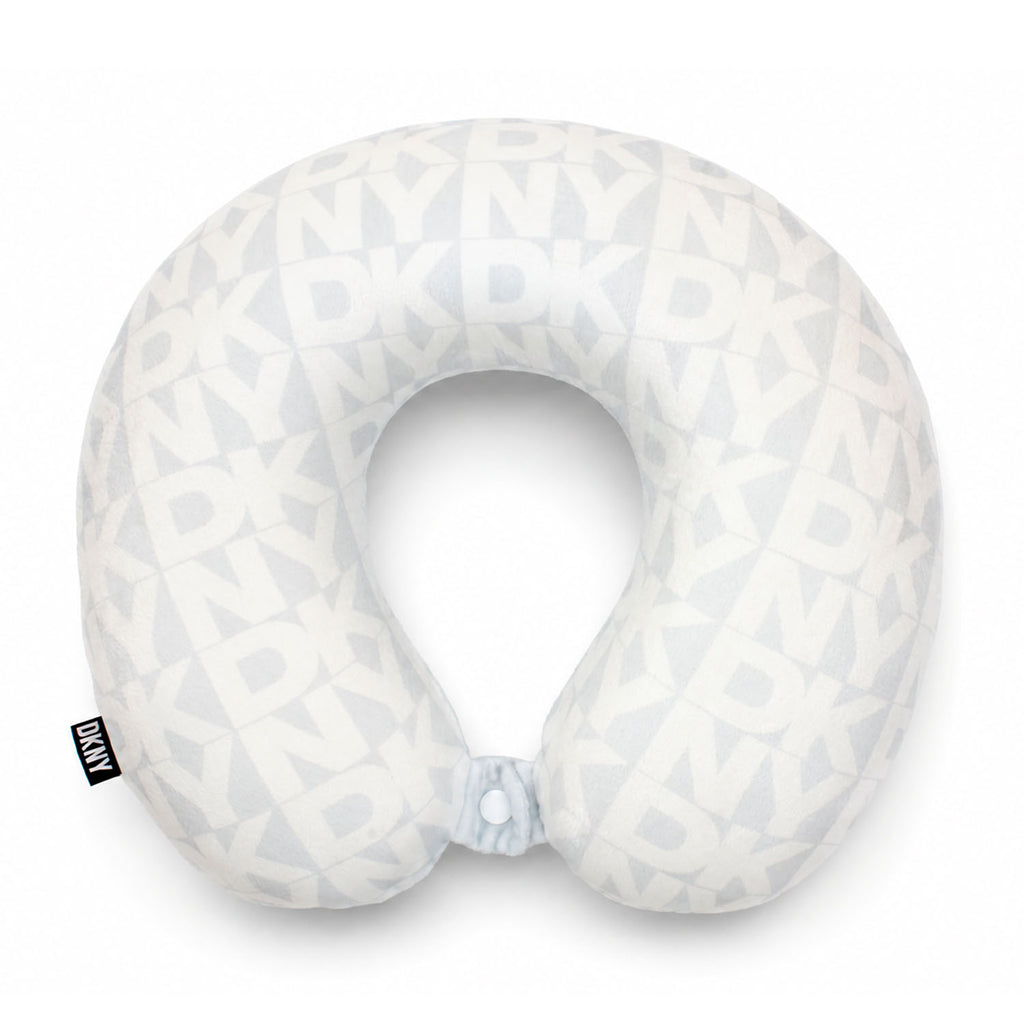 Almohada de Viaje Memory Foam DONNA KARAN celeste