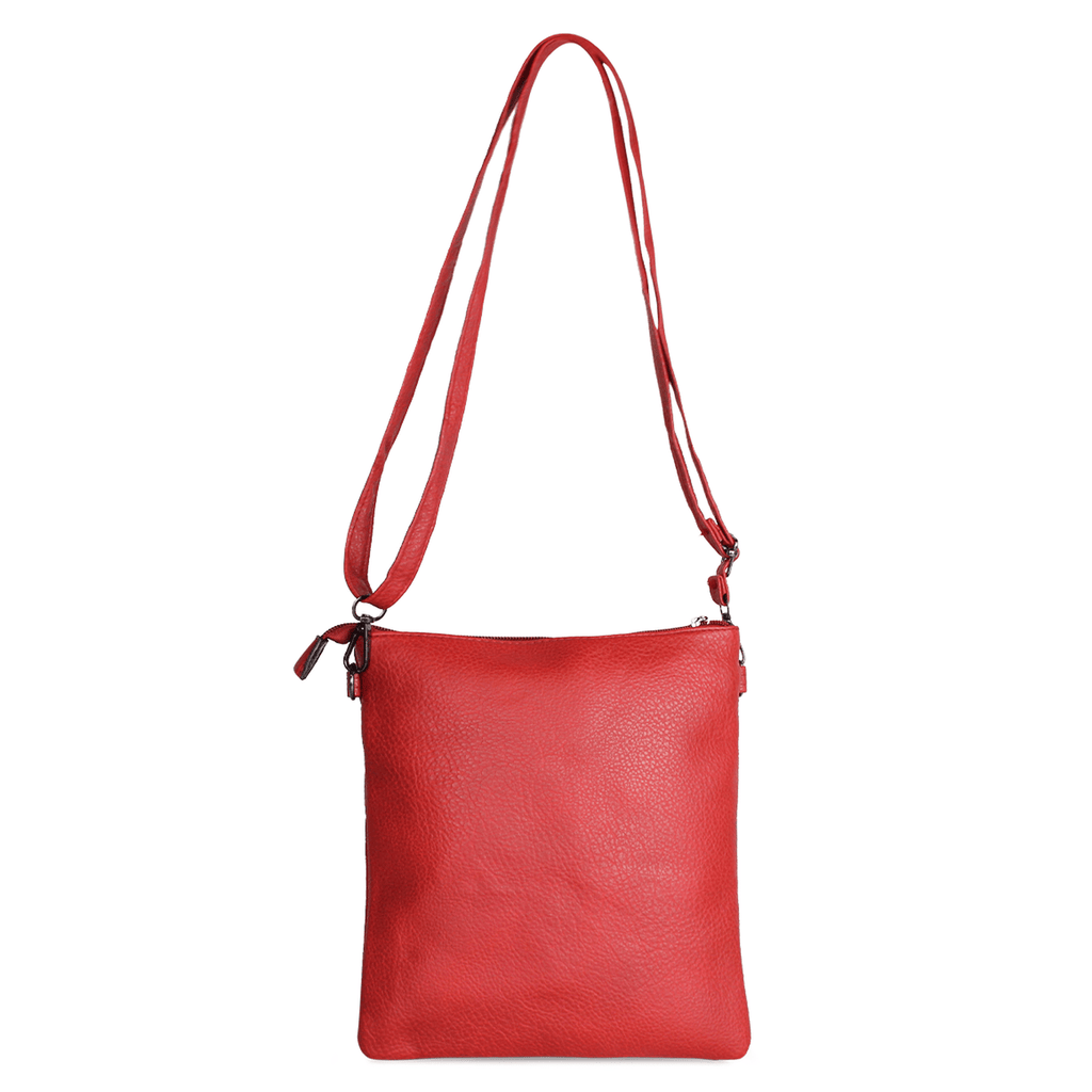 cartera luna rojo