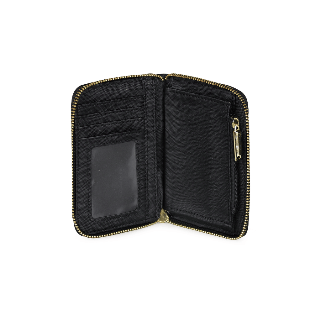 Pack Billetera Trifold negra + Pañuelo Oni negro