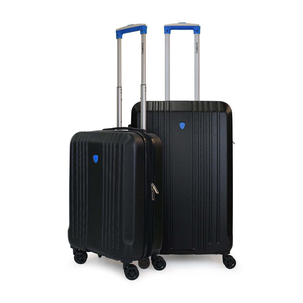 Pack 2 maletas S+M Olympia negro