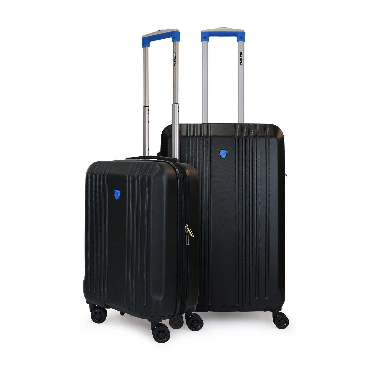 Pack 2 maletas S+M Olympia negro