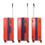 Pack 2 maletas S+M Copper naranja