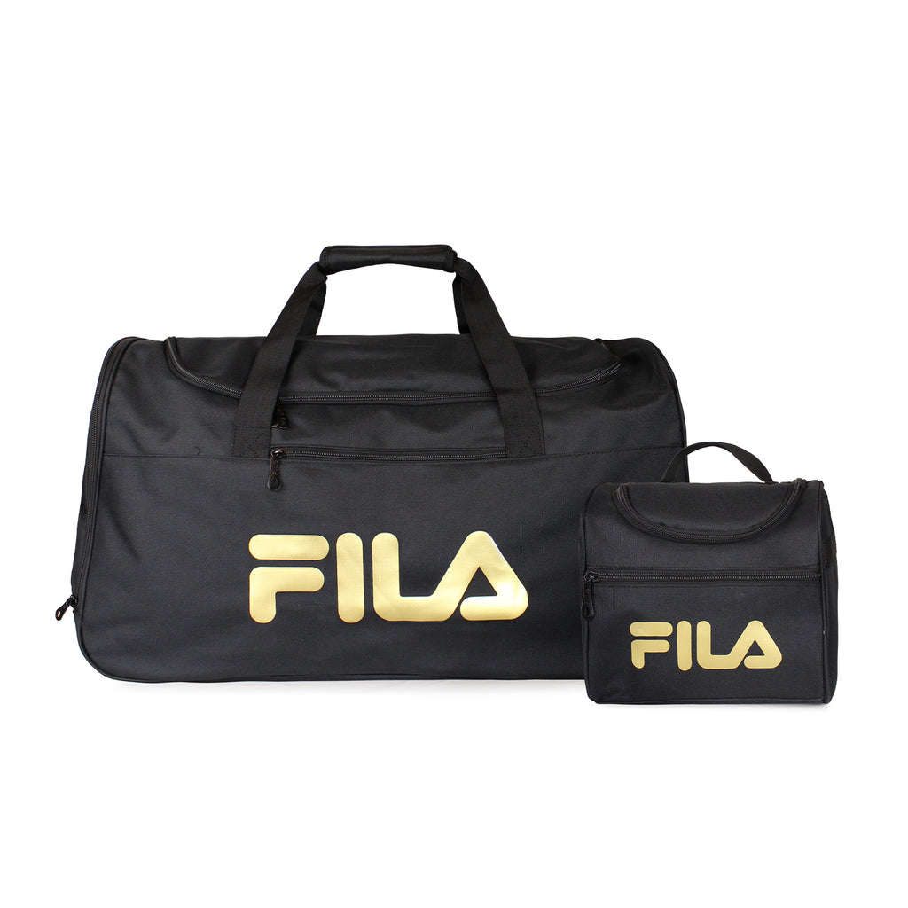 Pack bolso Verona 71lts + lonchera térmica Bonet gold negro