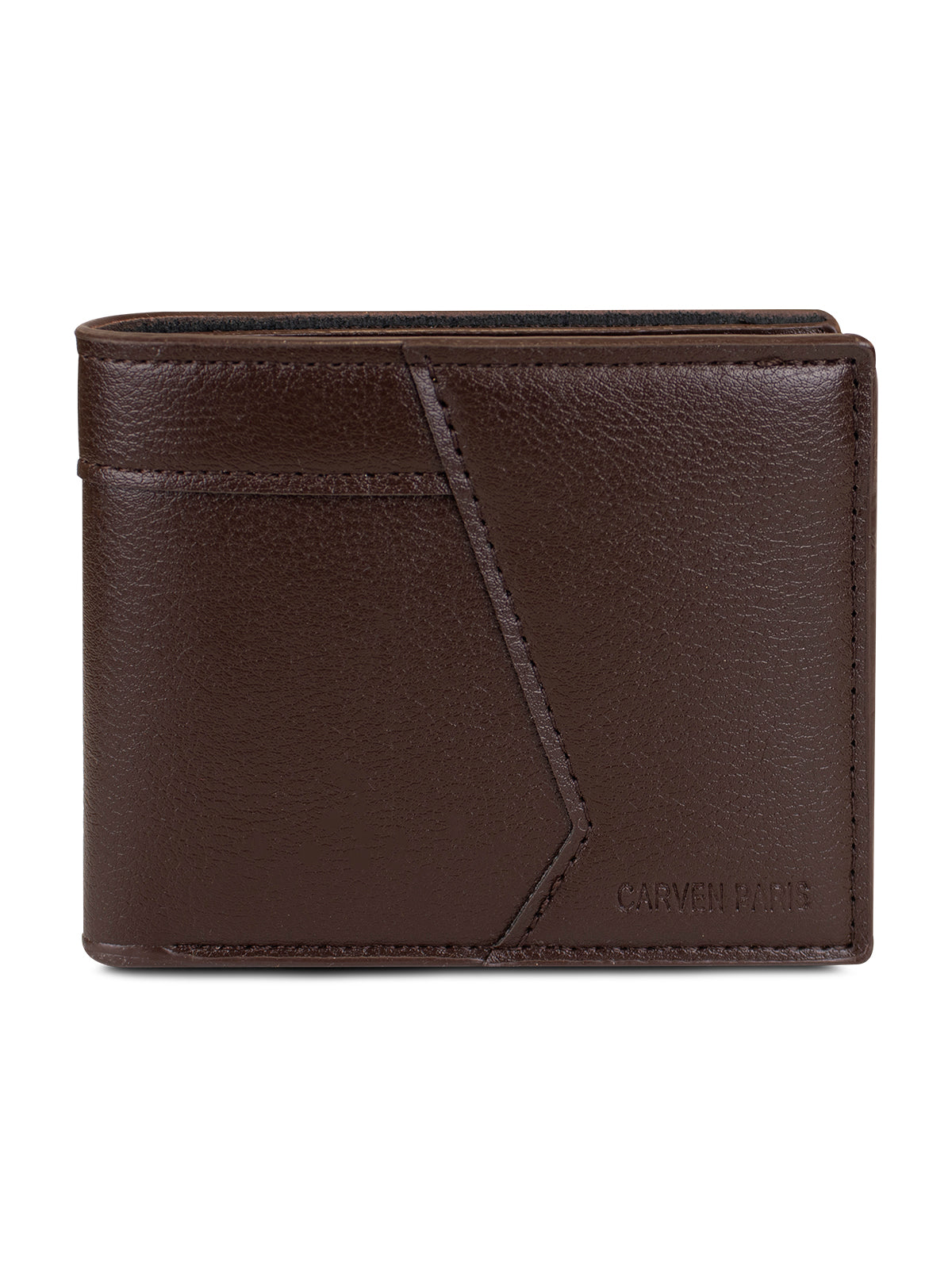 Billetera hombre Milan café oscuro Carven Paris