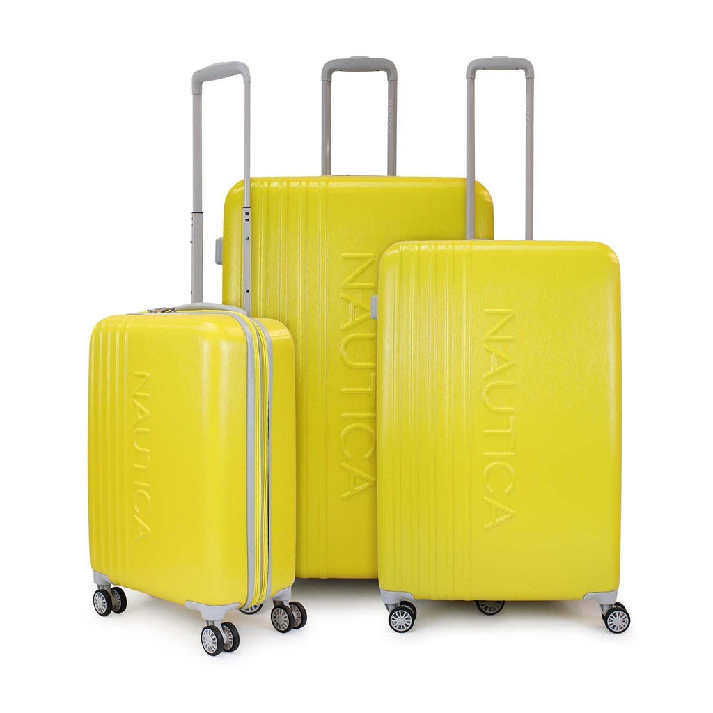 Set 3 maletas S+M+L Summer amarillo