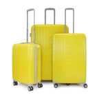 Set 3 maletas S+M+L Summer amarillo