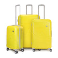 Set 3 maletas S+M+L Palermo amarillo