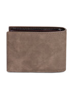 Billetera hombre Jack café oscuro con monedero Carven Paris