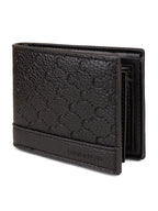 Billetera hombre Lucca negra con monedero Carven Paris