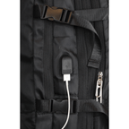 Mochila Viral con usb negro