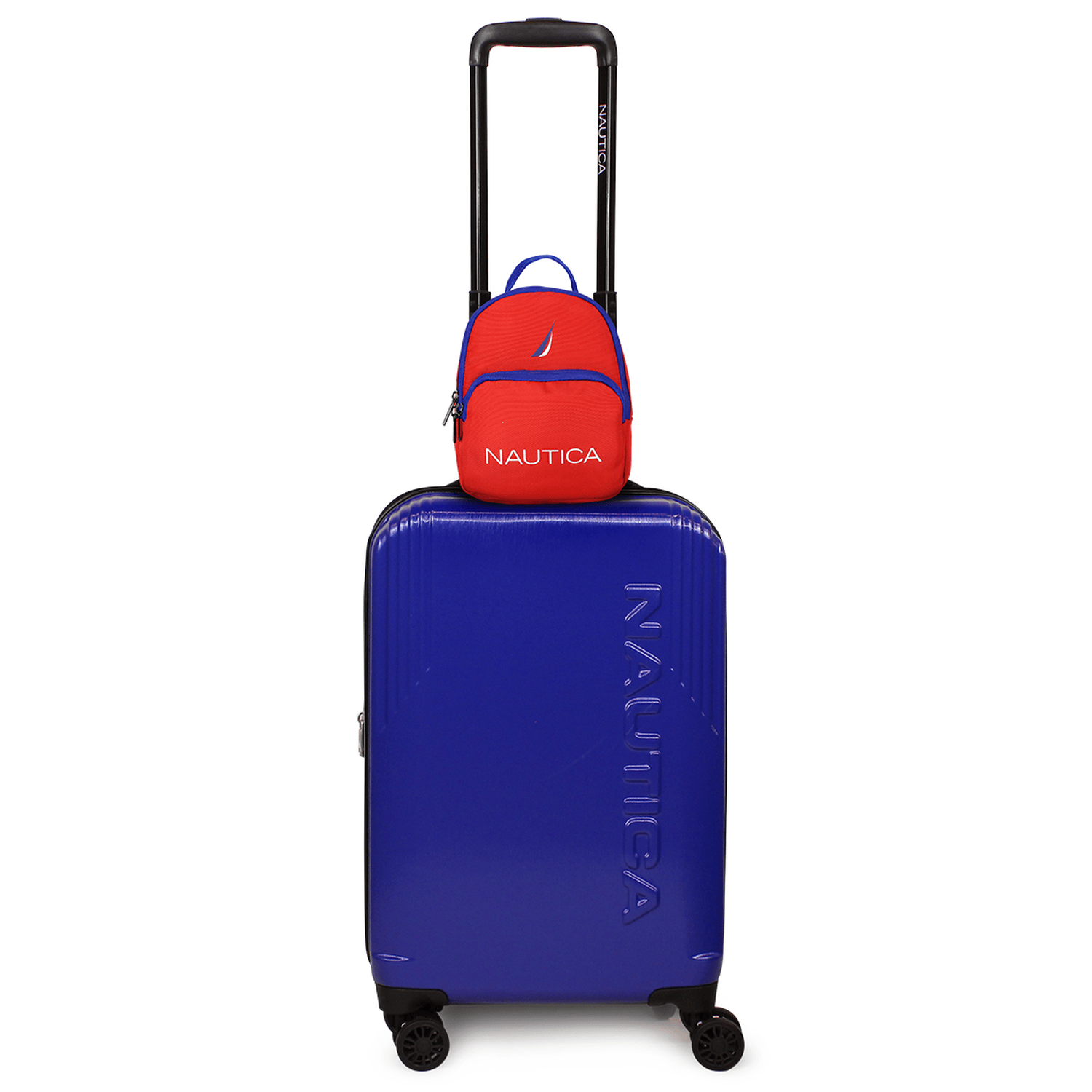 Pack Nautica Maleta cabina Hope 10kg + Mochila Parvus azul eléctrico