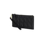 Pack Billetera Abella negra + Pañuelo Oni beige