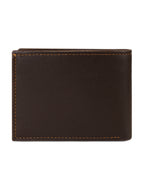 Billetera hombre Bruno café oscuro con monedero Carven Paris