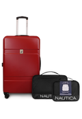 Pack Maleta grande Bora 23kg roja + Organizador Nautica