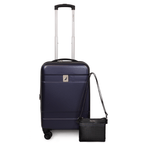 Pack Maleta cabina Bora 10kg + Cartera Leeway bk Nautica azul