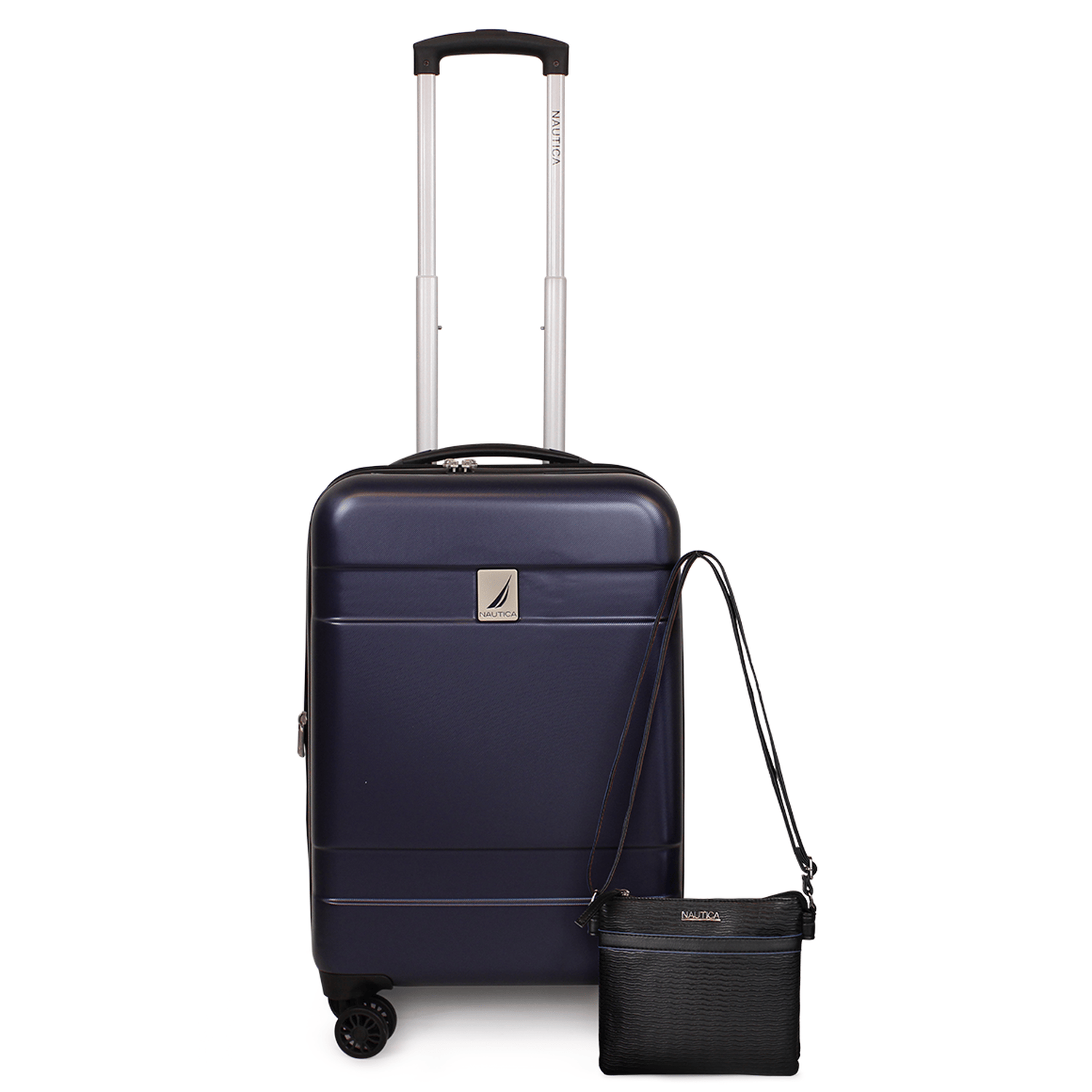 Pack Maleta cabina Bora 10kg + Cartera Leeway bk Nautica azul