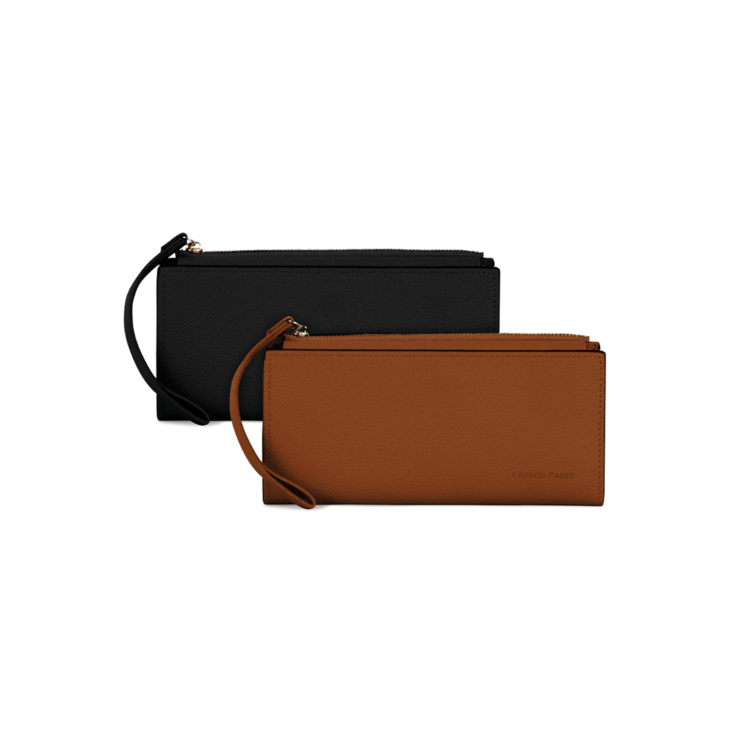2 Billeteras de mujer Delia y brown negro
