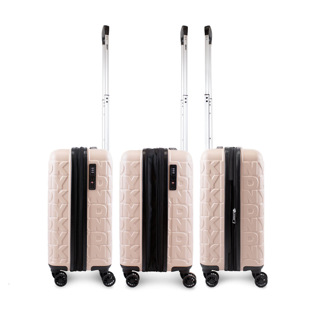 Pack Maleta de Cabina Meghan rosada + Almohada de Viaje DKNY