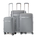 Set 3 maletas S+M+L Niza gris