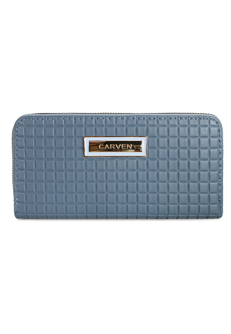 Billetera mujer Nina celeste Carven Paris