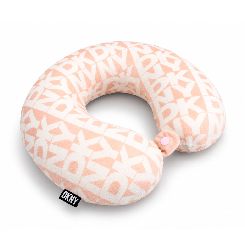 Almohada de Viaje Memory Foam DONNA KARAN rosado