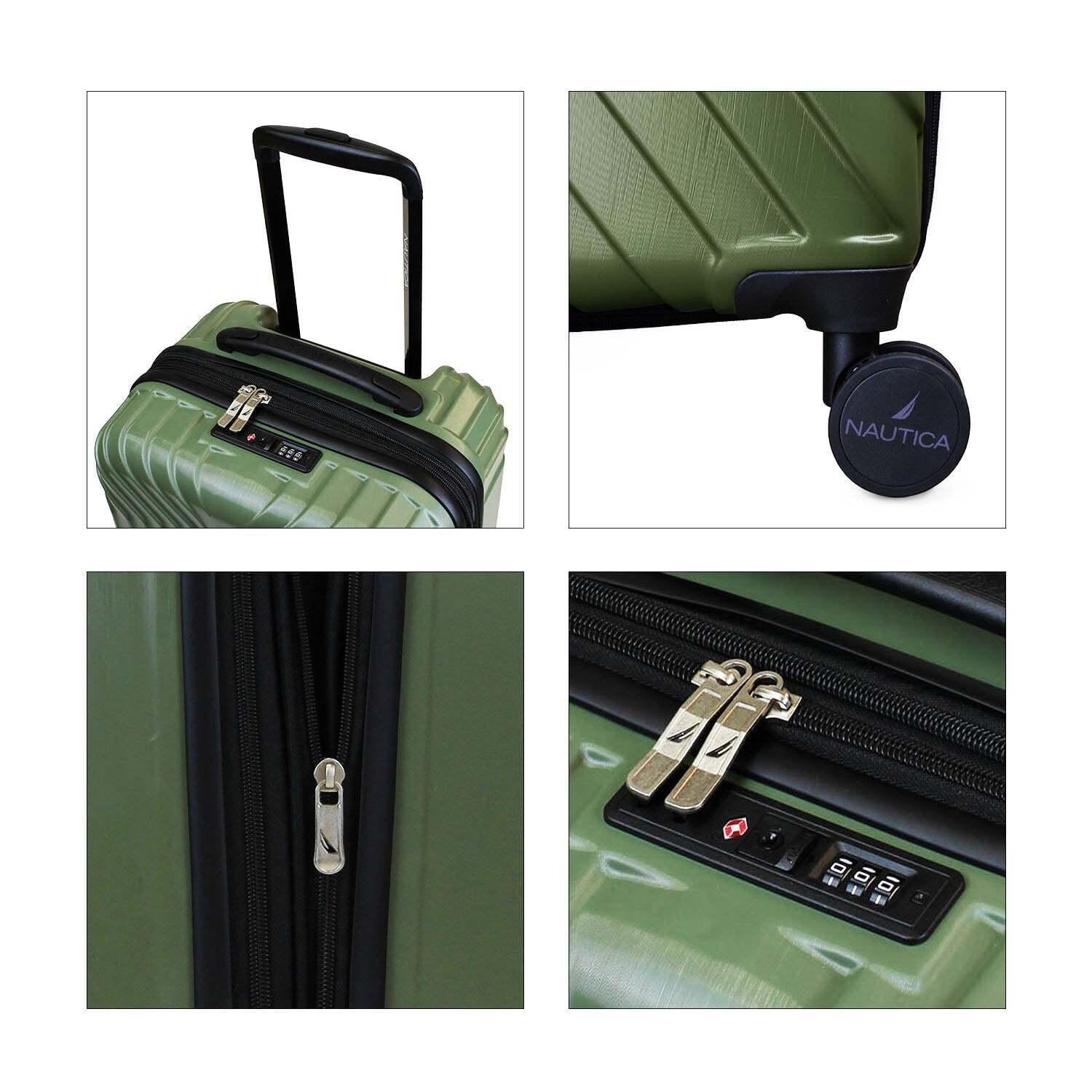 Pack 2 maletas S+M San Blas verde