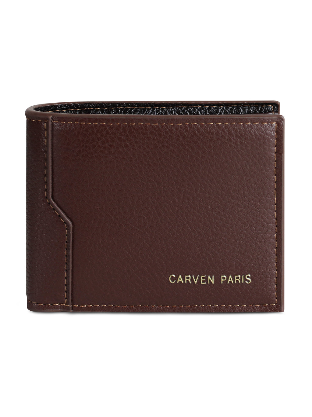 Billetera hombre Dante café con monedero Carven Paris