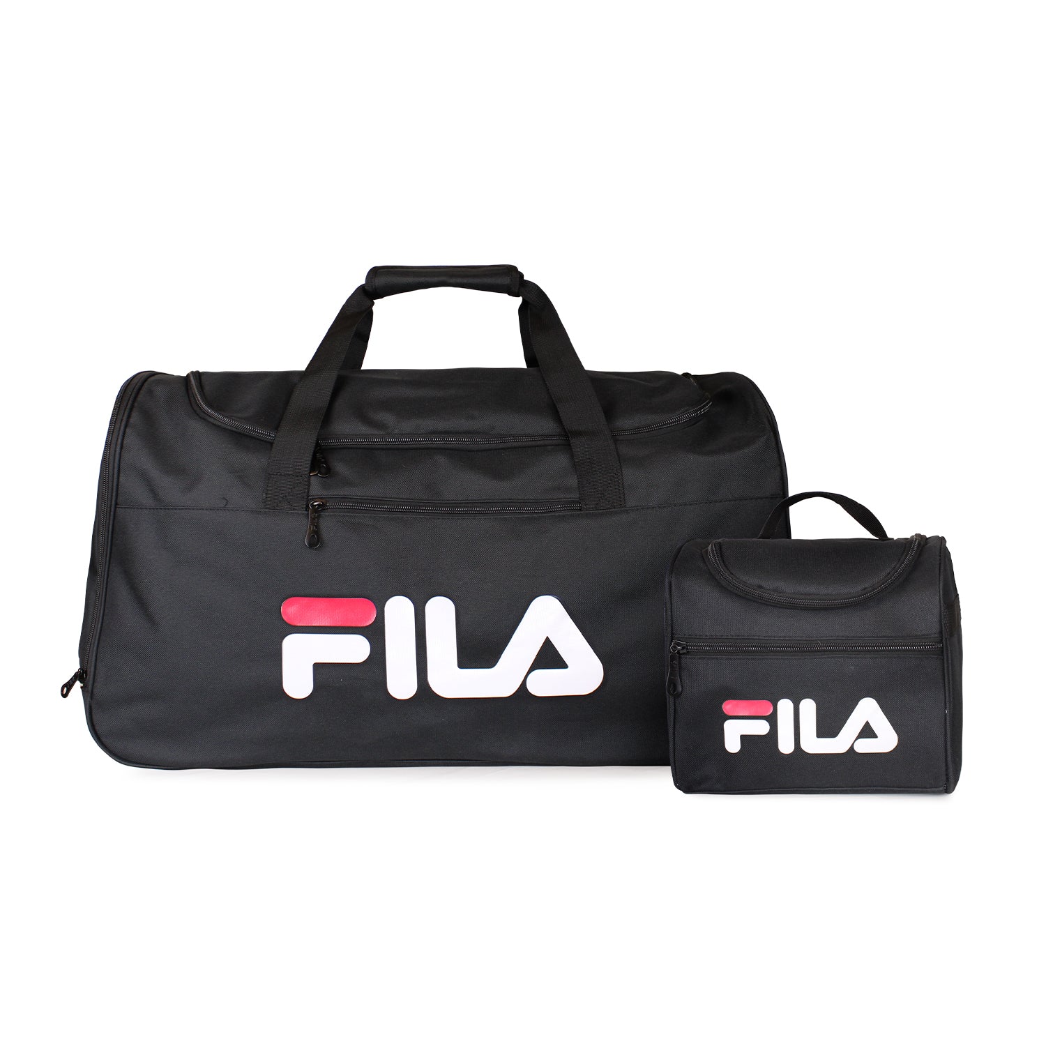 Pack bolso Verona 71lts + lonchera Bonet negra negro