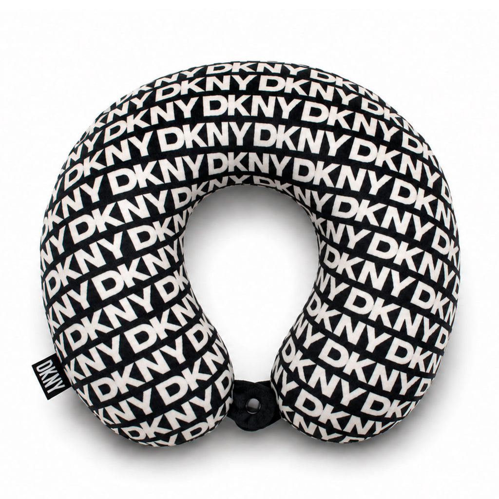 Almohada de Viaje Memory Foam SIGNATURE DONNA KARAN negro