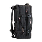 Mochila ejecutiva viaje con portanotebook y USB negro