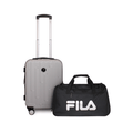 Pack Maleta cabina Flip 10kg + bolso Fila 42lts gris