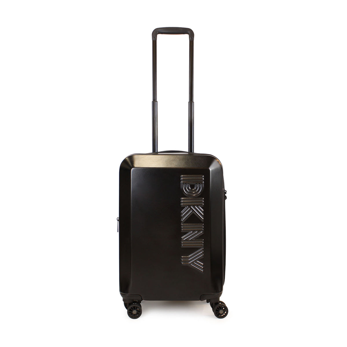 Pack 2 Maletas DKNY Beveled S+L negra + Almohada de Viaje Memory Foam