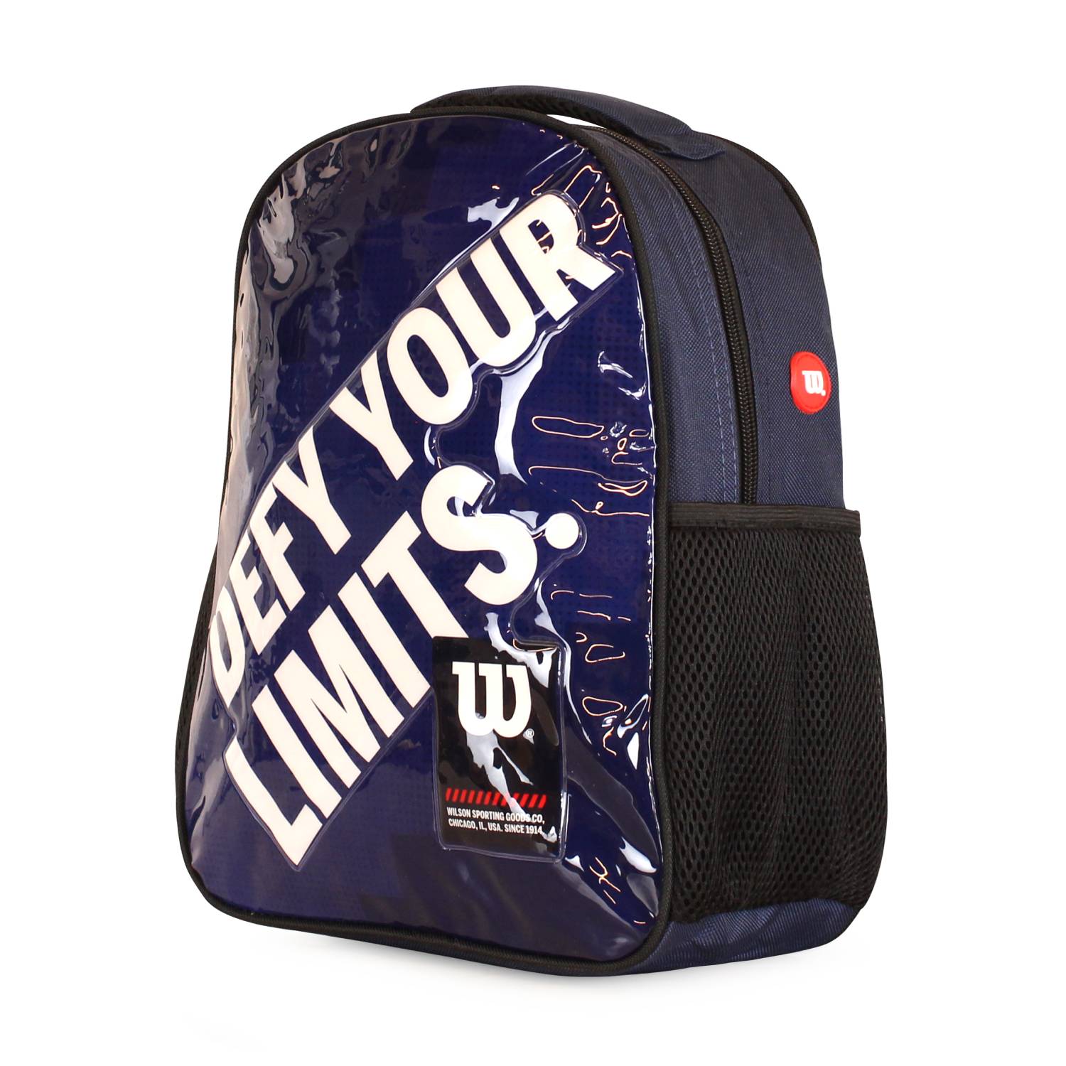 Pack Wilson 2 mochilas infantil Logan negra y azul