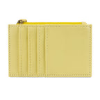 Tarjetero billetera mujer con monedero Suny amarillo Carven Paris
