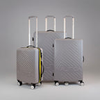 Set 3 maletas S+M+L Bahamas gris