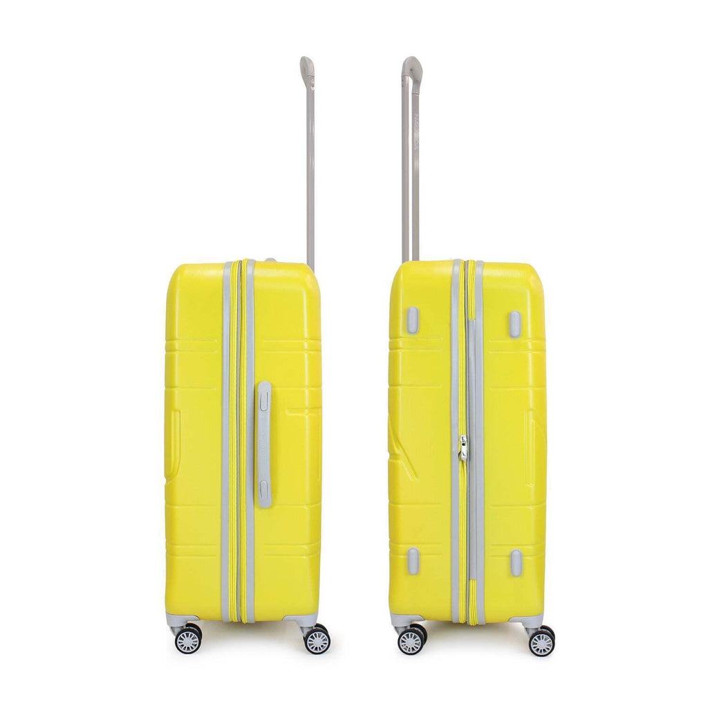 Pack 2 maletas S+M Palermo amarillo