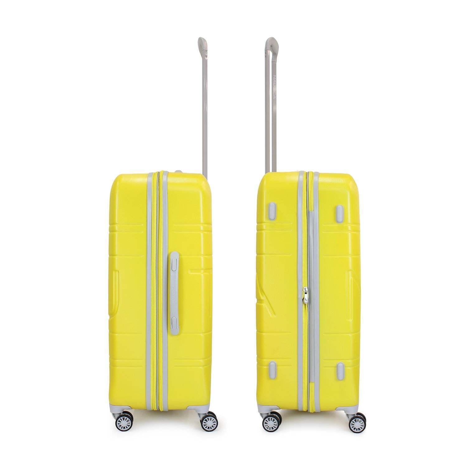 Pack 2 maletas S+M Palermo amarillo