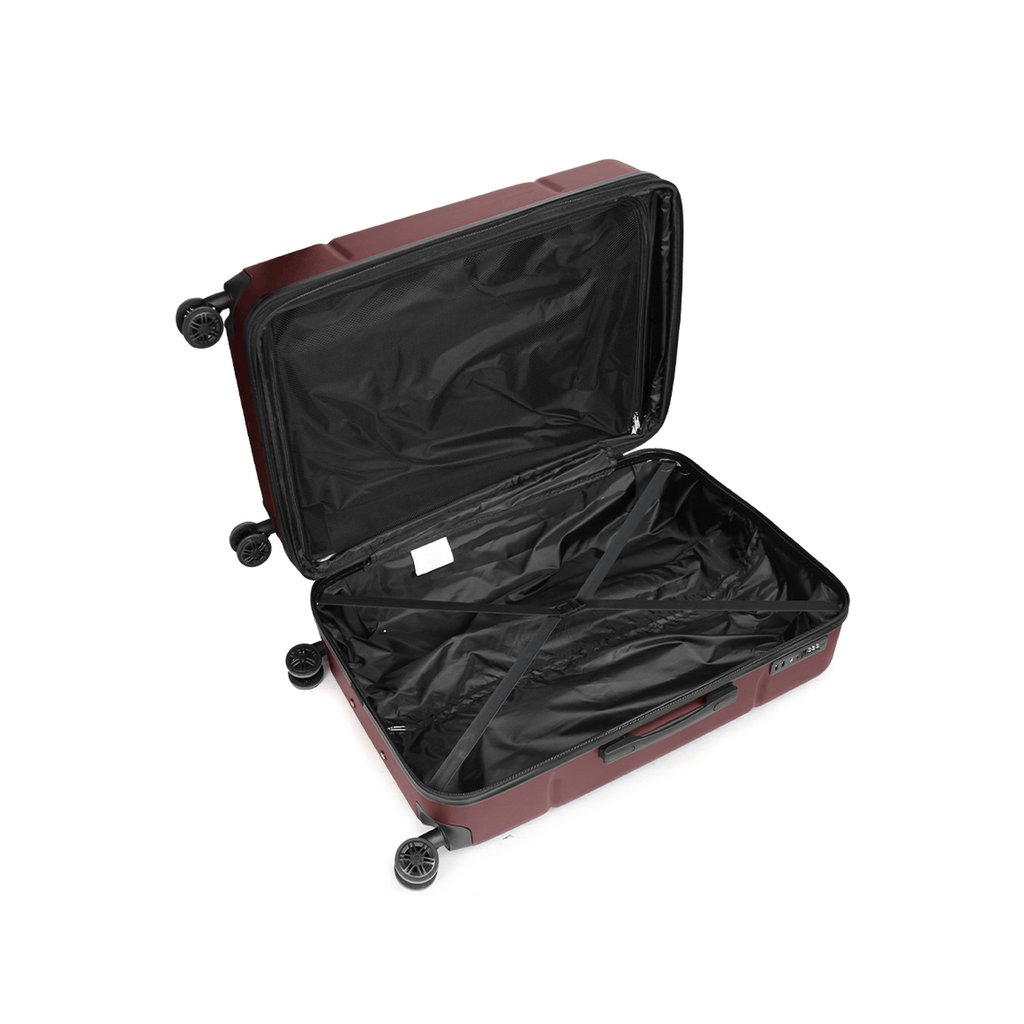 Pack 2 maletas S+L Amsterdam burdeo