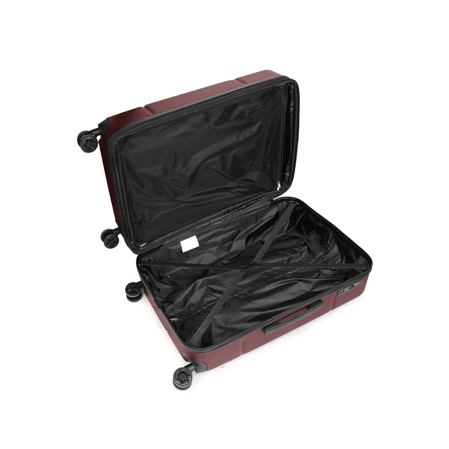 Pack 2 maletas S+L Amsterdam burdeo