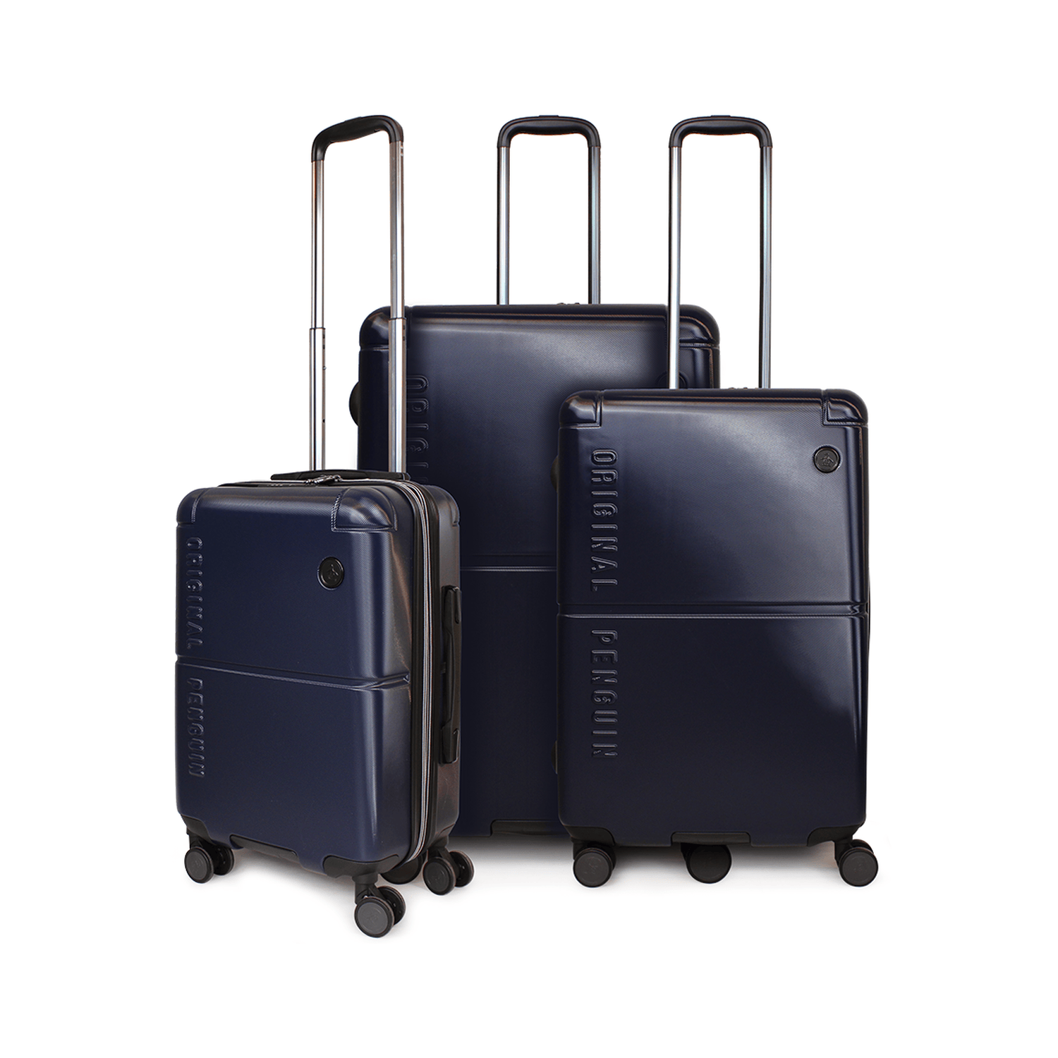 Set 3 maletas S+M+L Roma azul
