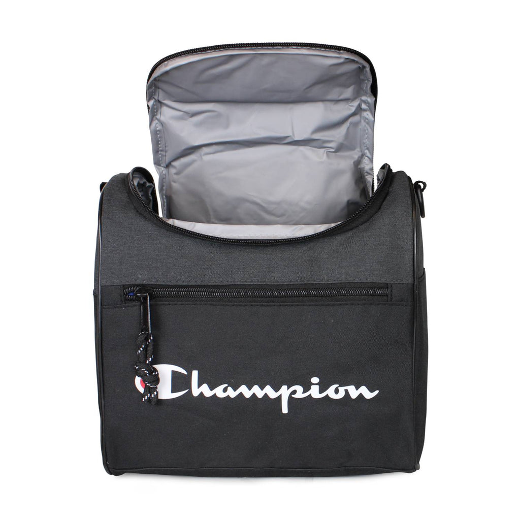 Pack bolso Toronto 28lts + Lonchera Oxford negra negro