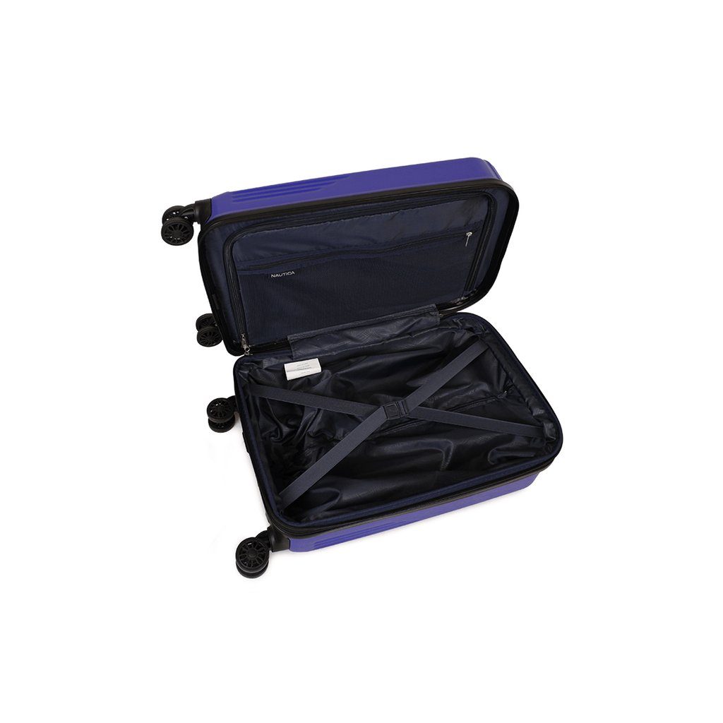 Pack Nautica Maleta cabina Hope 10kg + cartera Leeway azul eléctrico